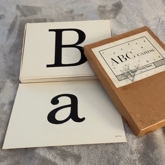 Vintage Educational ABC Cards - Picture 2 of 2